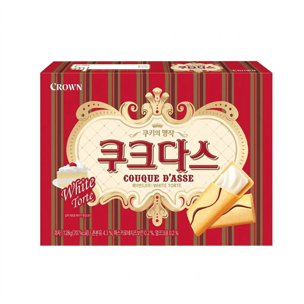 CROWN Couquedasse white 쿠크다스 화이트 128g